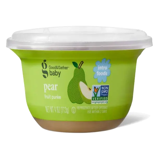Baby Food Tub - Pears - 4 oz - Good & Gather™