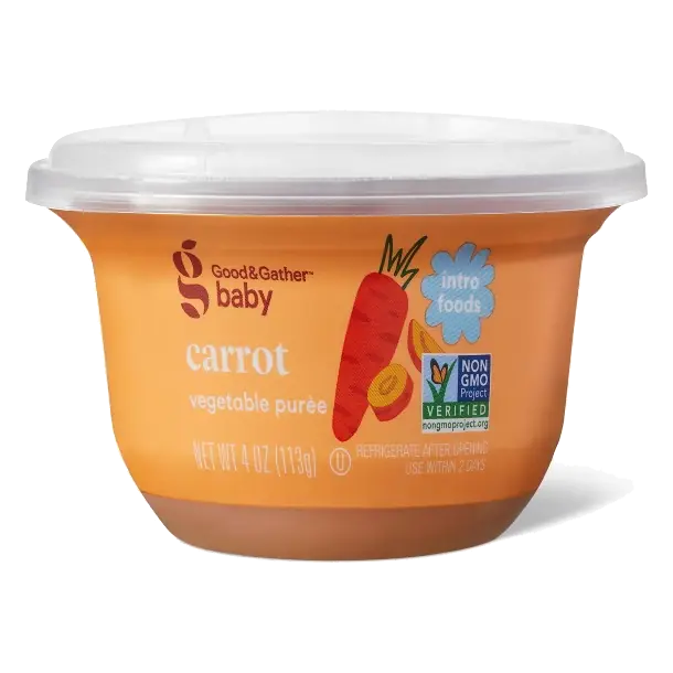 Baby Food Tub - Carrot - 4 oz - Good & Gather™