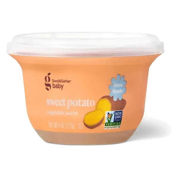 Baby Food Tub - Sweet Potato - 4oz - Good & Gather™
