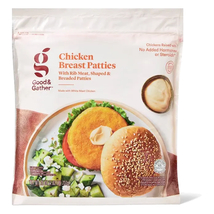 Breaded Chicken Patties - Frozen - 26oz - Good & Gather™