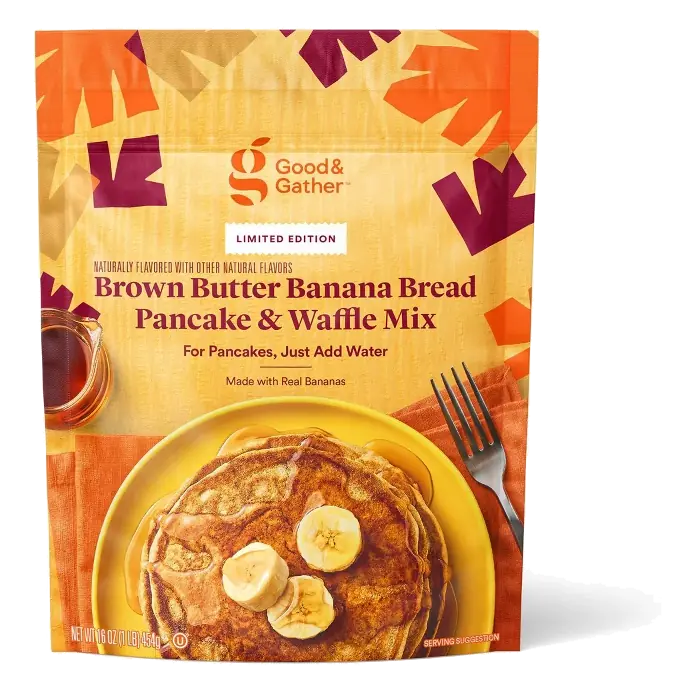 Brown Butter Banana Bread Flavored Pancake and Waffle Mix - 16oz - Good & Gather™