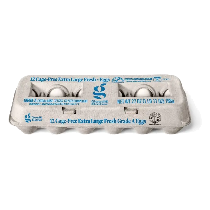 Cage-Free Extra Large White Grade A Eggs (CA SEFS Compliant) - 27oz/12ct - Good & Gather™ (Packaging May Vary