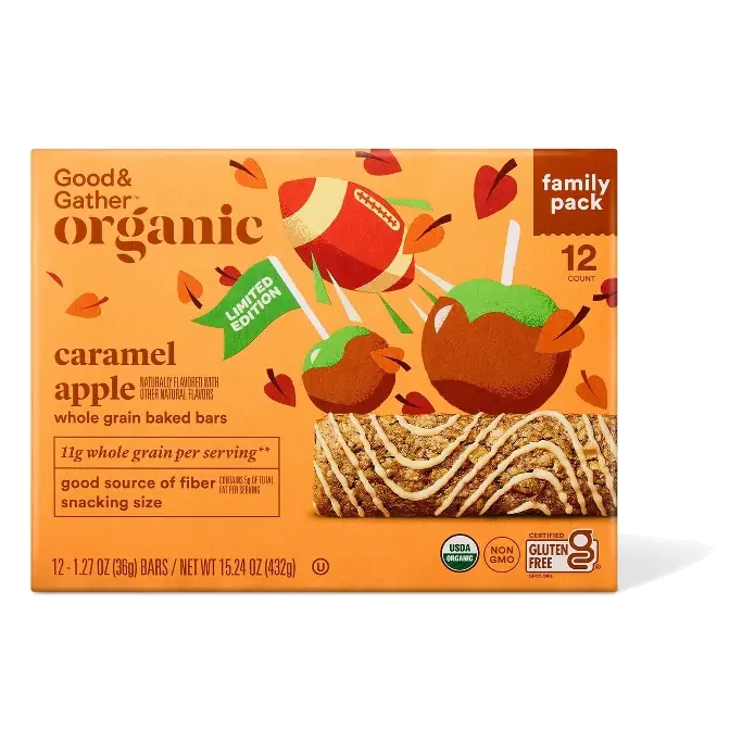 Caramel Apple Whole Grain Baked Bar - 15.24oz - Good & Gather™