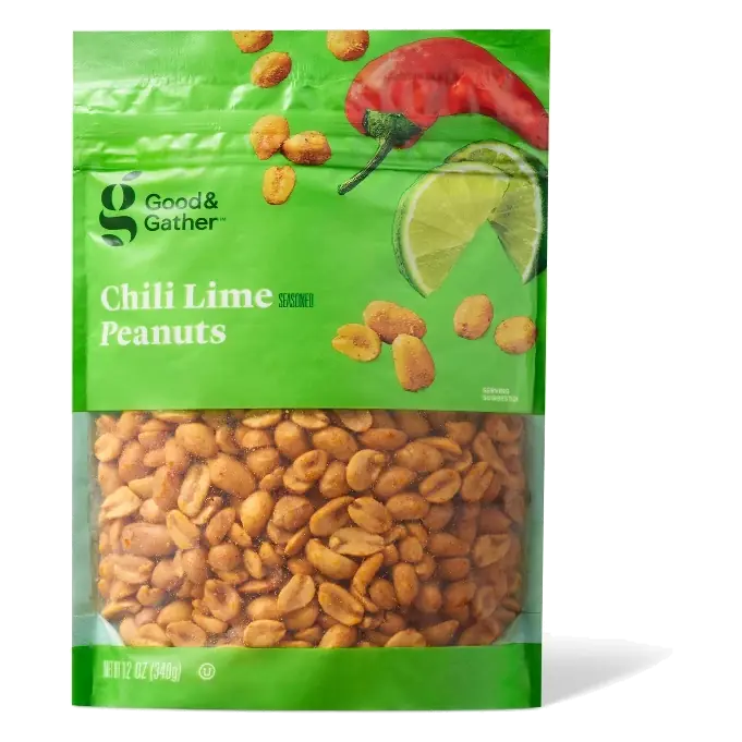 Chili Lime Seasoned Peanuts - 12oz - Good & Gather™