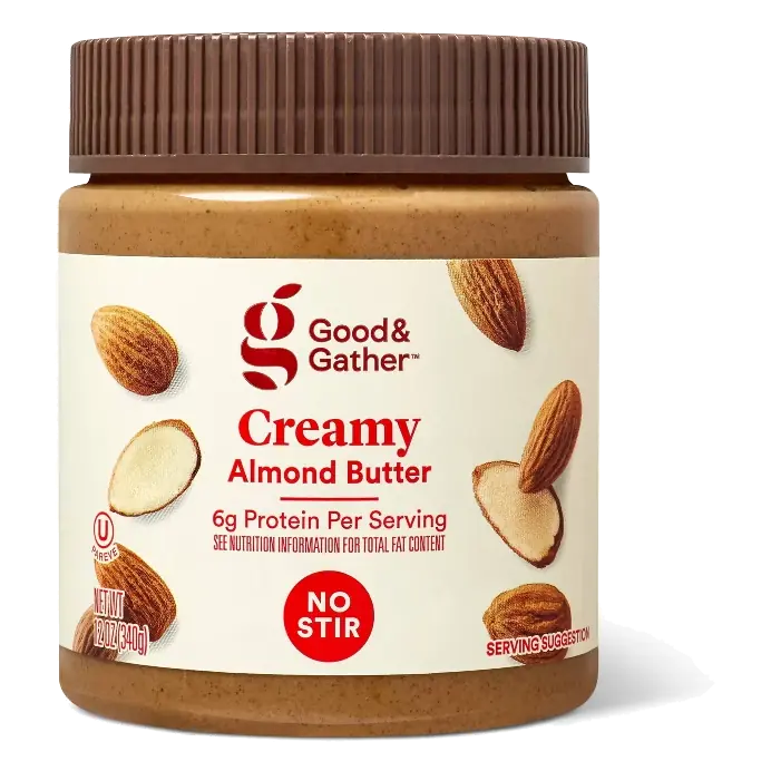 Creamy Almond Butter No Stir - 12oz - Good & Gather™