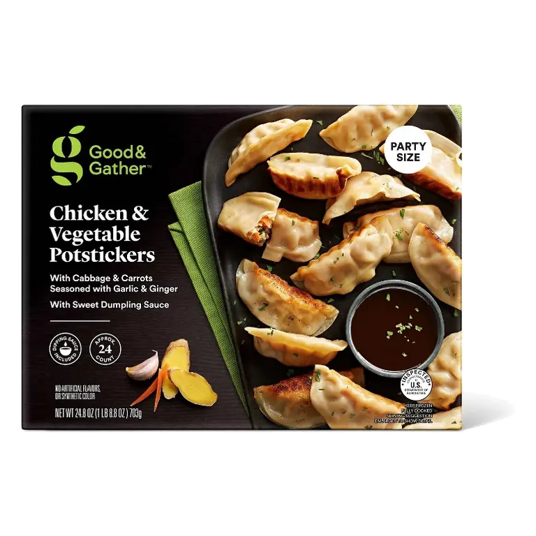 Frozen Chicken & Vegetable Potstickers - 24.8oz - Good & Gather™