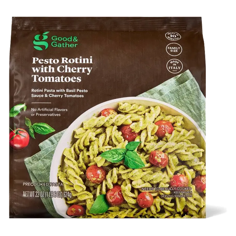 Frozen Pesto Rotini with Cherry Tomatoes - 22oz - Good & Gather™