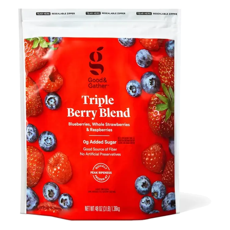 Frozen Strawberries, Blueberries & Raspberries - 48oz Bag - Good & Gather™