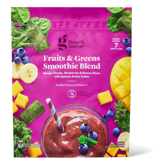 Fruits and Greens Smoothie Blend - 32oz - Good & Gather