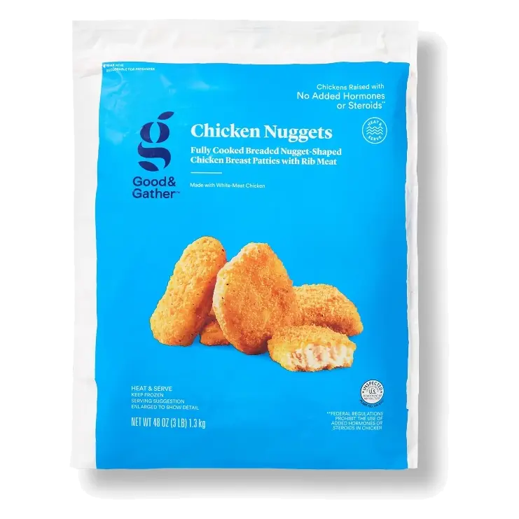 Fully Cooked Chicken Nuggets - Frozen - 48oz - Good & Gather™