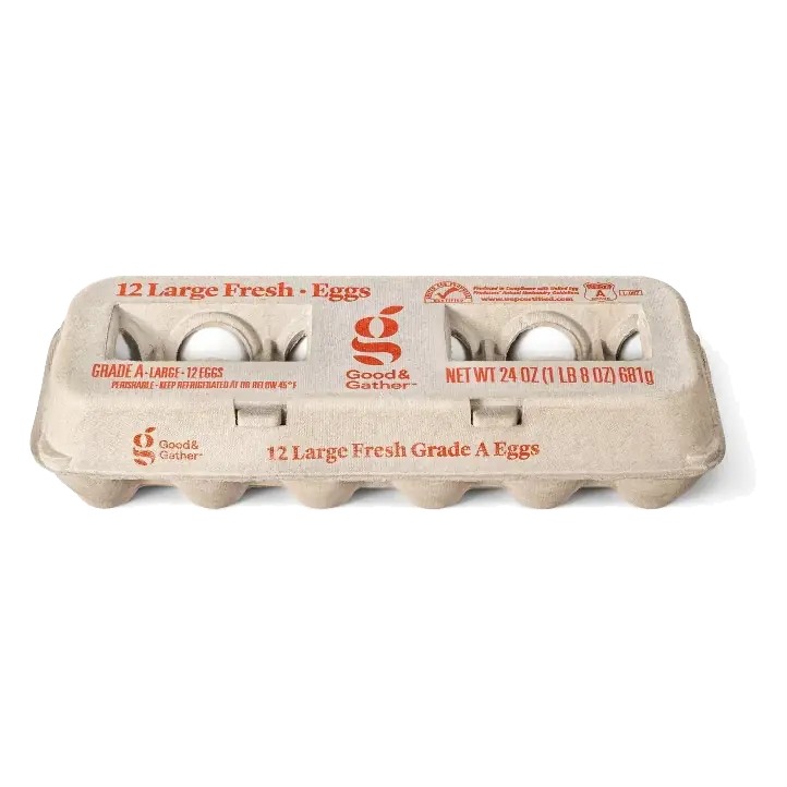 Grade A Large Eggs - 12ct - Good & Gather™ (Packaging May Vary)
