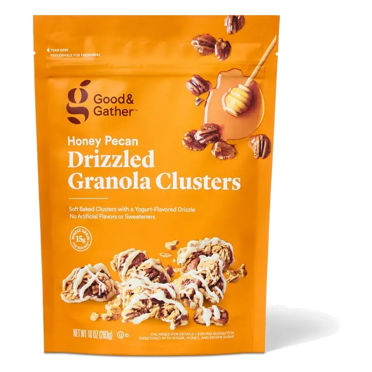 Honey Pecan Drizzled Granola Clusters - 10oz - Good & Gather™