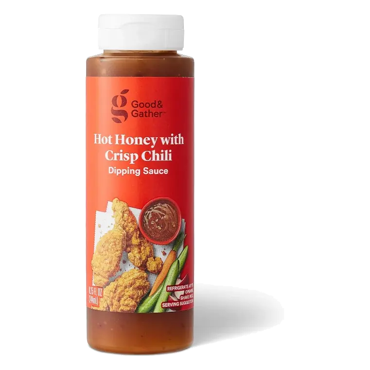 Hot Honey and Crisp Chili Dipping Sauce - 8.25 fl oz - Good & Gather