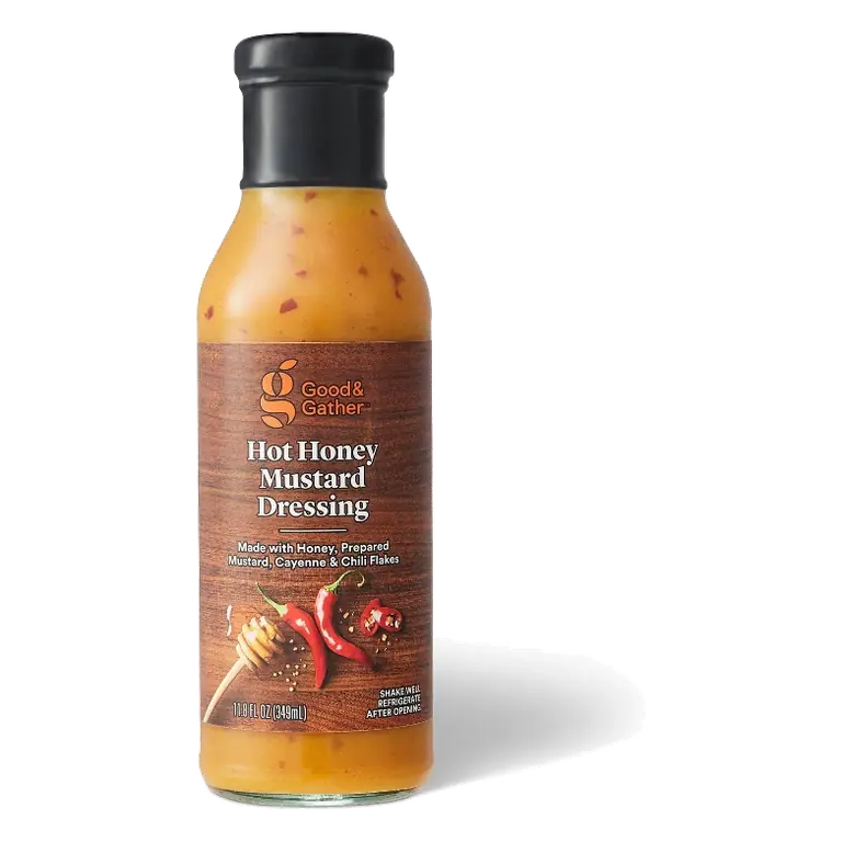 Hot Honey Mustard Dressing - 11.8 fl oz - Good & Gather™