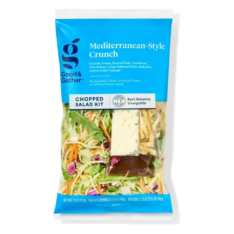 Mediterranean Crunch Chopped Salad Kit - 11oz - Good & Gather™