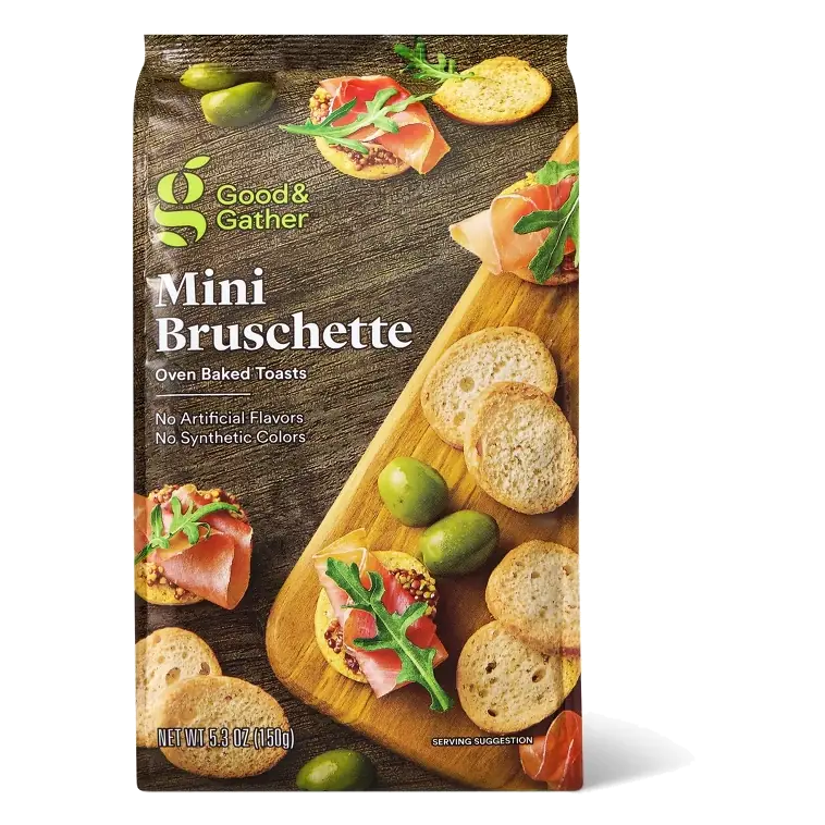 Mini Bruschette with Extra Virgin Olive Oil - 5.3oz- Good & Gather