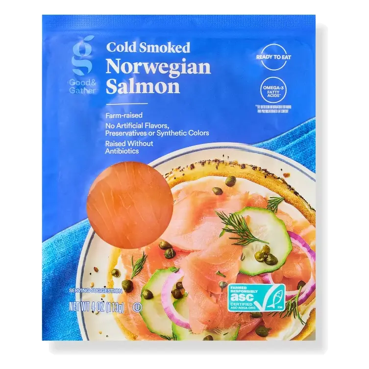 Norwegian Cold Smoked Salmon - 4oz - Good & Gather™