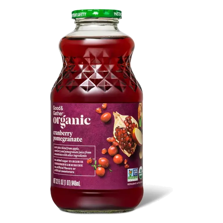 Organic Cranberry Pomegranate Juice From Concentrate - 32 fl oz - Good & Gather™