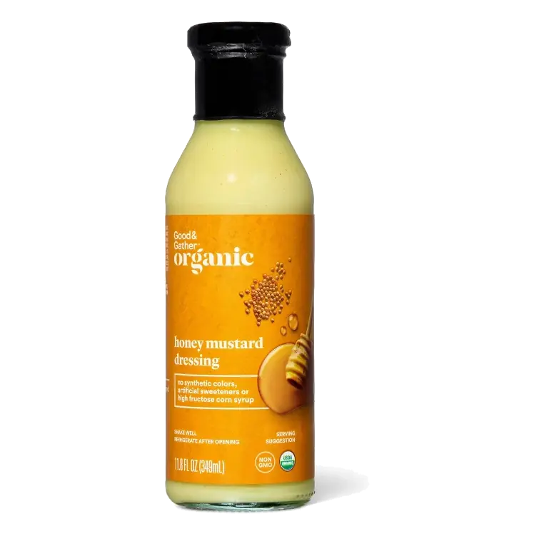 Organic Honey Mustard Dressing - 11.8 fl oz - Good & Gather™
