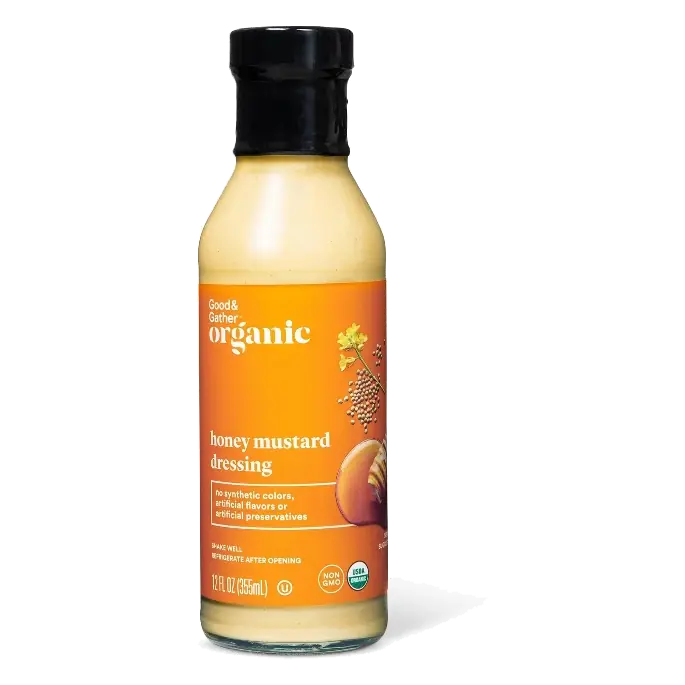 Organic Honey Mustard Dressing - 12fl oz - Good & Gather™