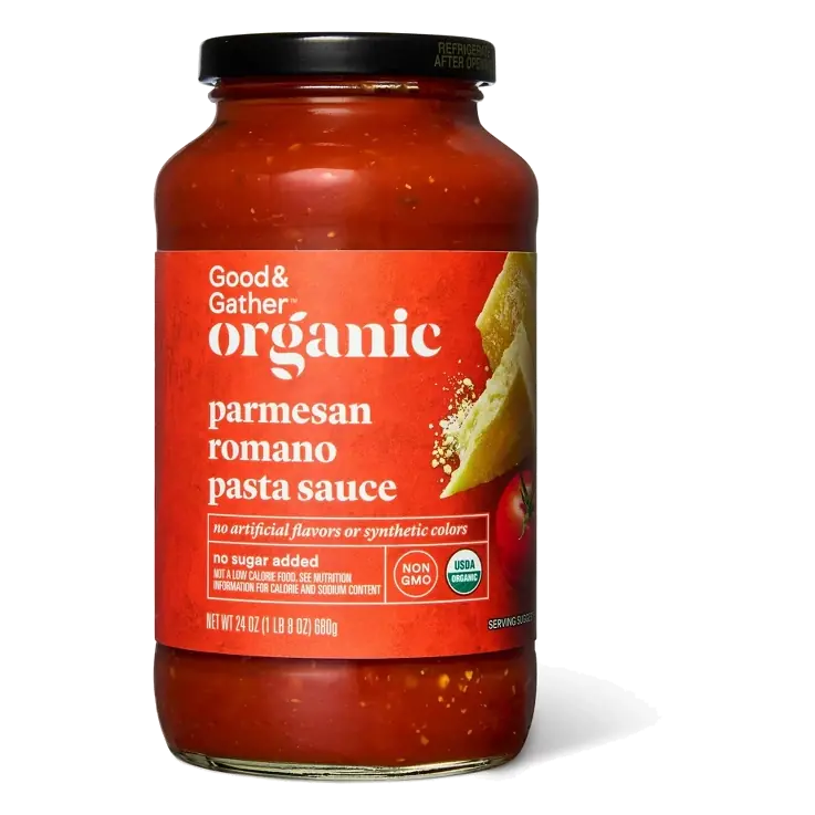 Organic Parmesan Romano Pasta Sauce - 24oz - Good & Gather™