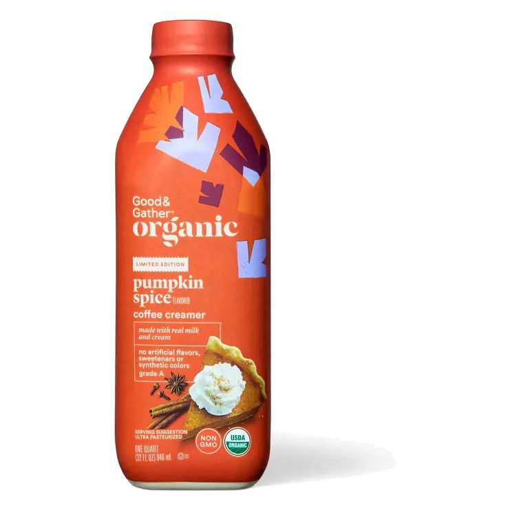 Organic Pumpkin Spice Coffee Creamer - 32 fl oz - Good & Gather™