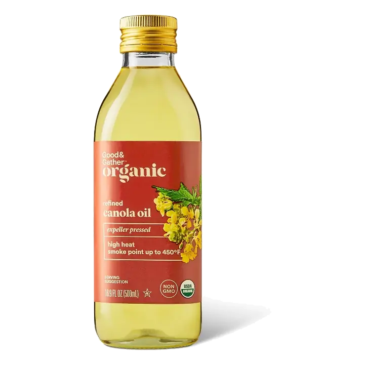 Organic Refined Canola Oil - 16.9oz - Good & Gather™