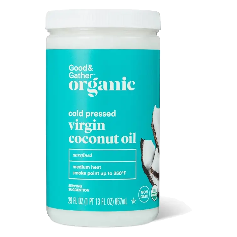 Organic Unrefined Cold Pressed Virgin Coconut Oil - 29 fl oz - Good & Gather™