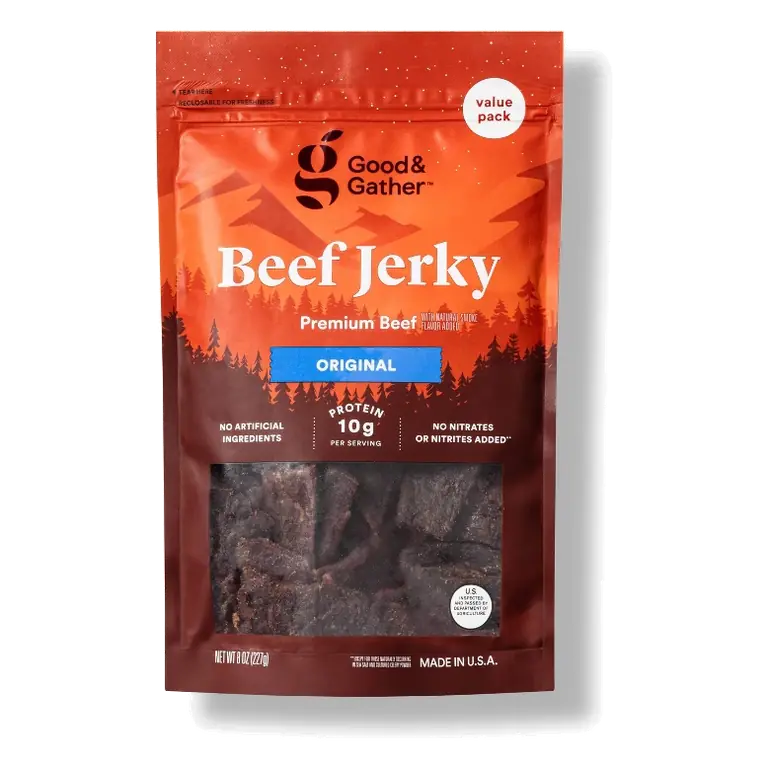 Original Beef Jerky - 10g Protein - 8oz - Good & Gather™