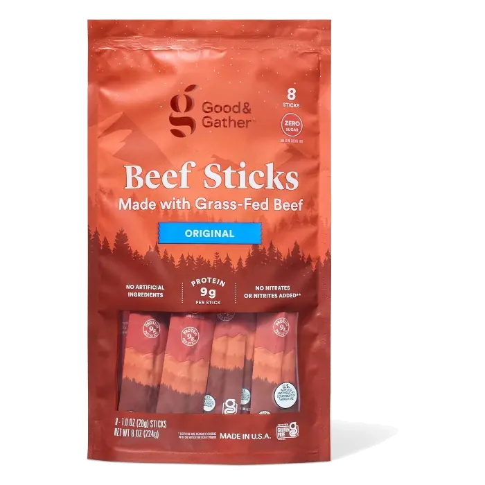 Original Beef Sticks - 9g Protein - 8oz/8ct -Good & Gather™