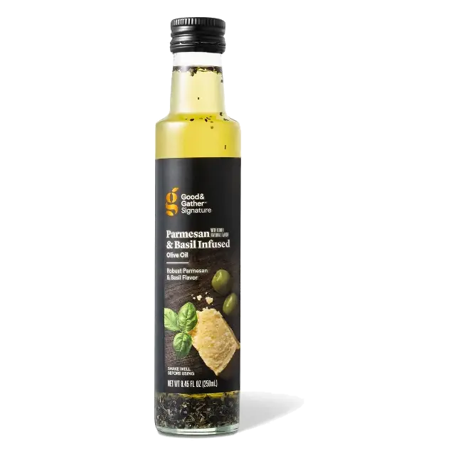 Parmesan and Basil Infused Olive Oil - 8.45 fl oz - Good & Gather™