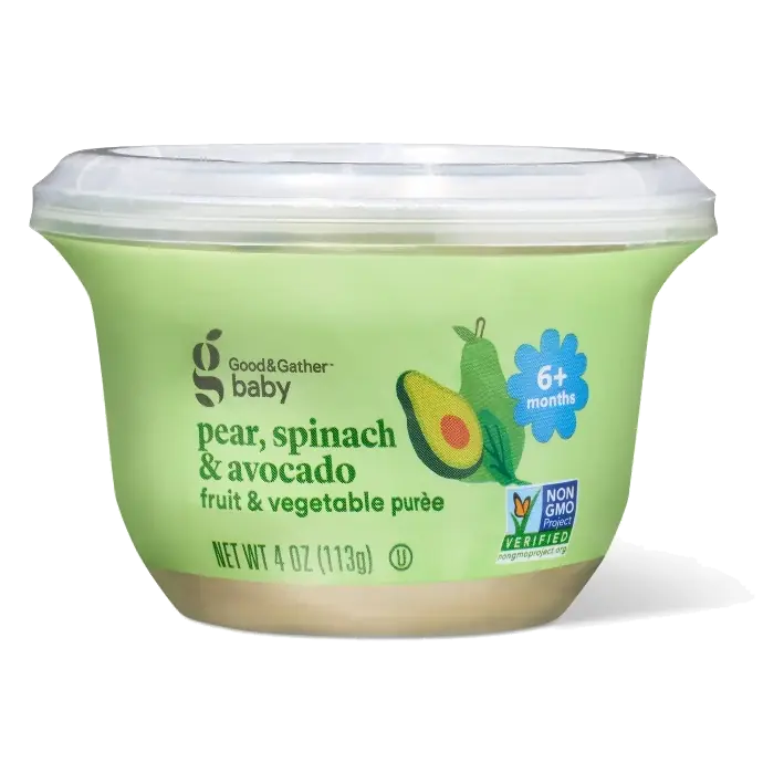 Pear Avocado Spinach Baby Food - 4oz - Good & Gather™