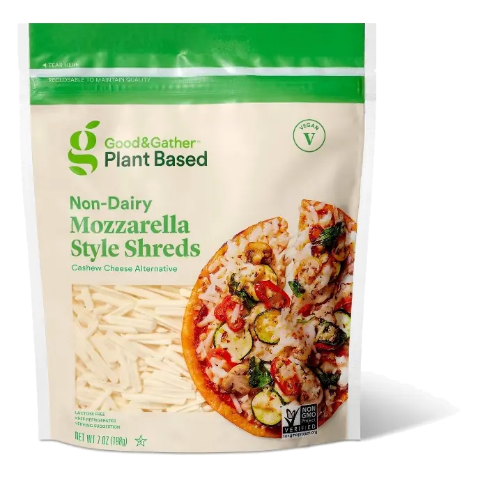 Plant Based Non-Dairy Mozzarella Cheese-Style Shreds - 7.1oz - Good & Gather™