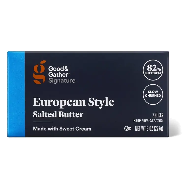 Signature European Style Salted Butter - 8oz - Good & Gather™