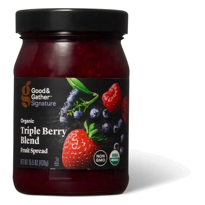 Signature Organic Triple Berry Fruit Spread - 15.5oz - Good & Gather™