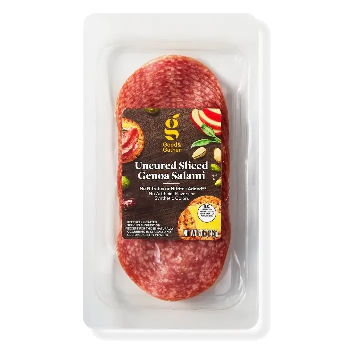 Sliced Uncured Genoa Salami - 5oz - Good & Gather™