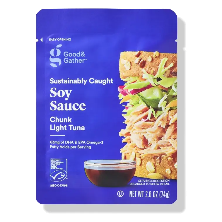 Soy Sauce Chunk Light Tuna 2.6oz - Good & Gather™