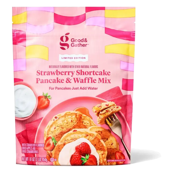 Strawberry Shortcake Pancake and Waffle Mix - 16oz - Good & Gather™