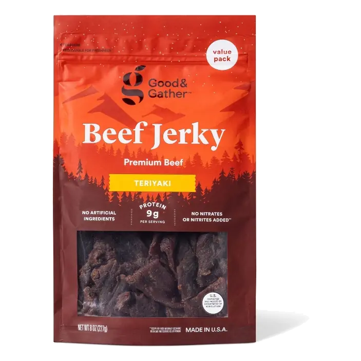 Teriyaki Beef Jerky - 9g Protein - 8oz - Good & Gather™