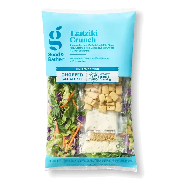 Tzatziki Crunch Chopped Salad Kit - 10.65oz - Good & Gather™