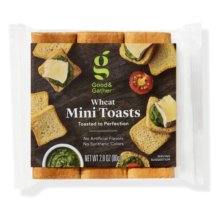 Wheat Mini Toasts 2.8oz - Good & Gather™