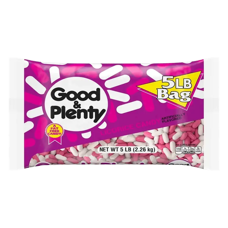 Good & Plenty Licorice Candy, 80oz