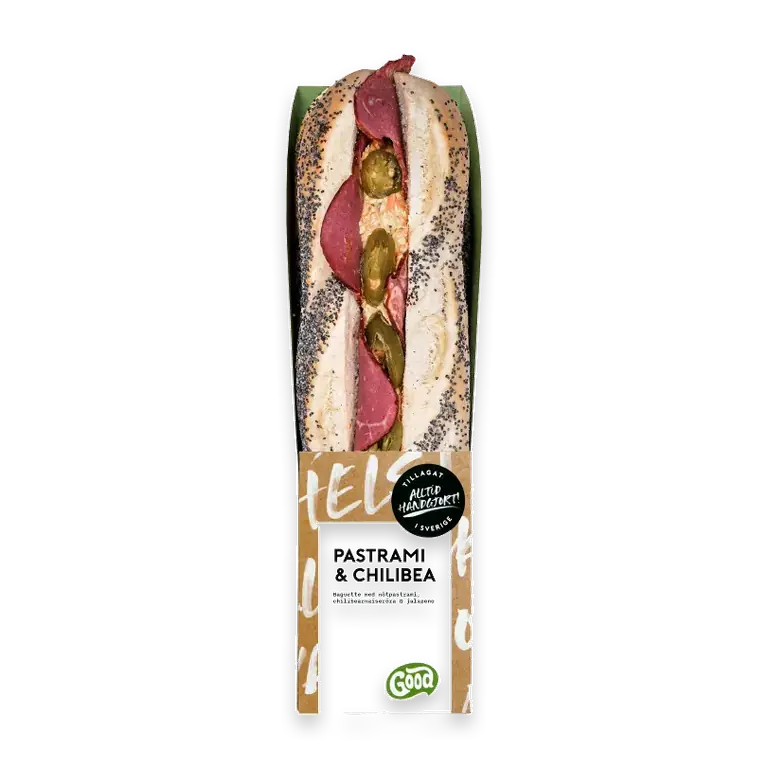 Baguette Pastrami & Chilibea 240g