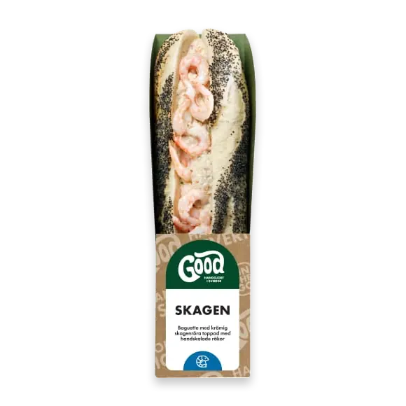 Creamy Skagen Baguette