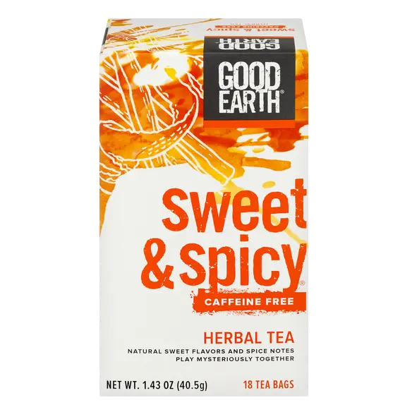 Sweet & Spicy Caffeine Free Herbal Tea Bags