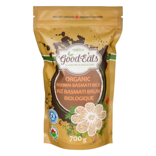 Organic Gluten-Free Rice Brown Basmati 700 g