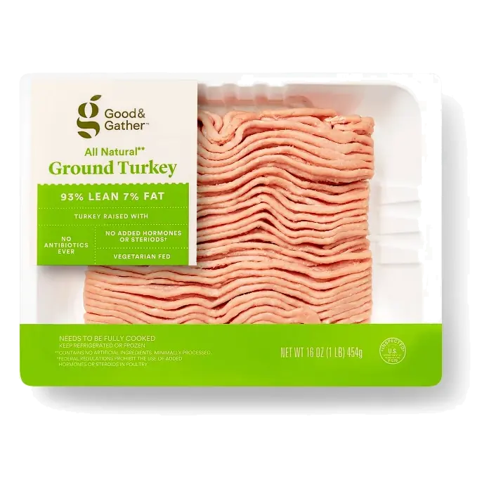 93% Lean/7% Fat Ground Turkey