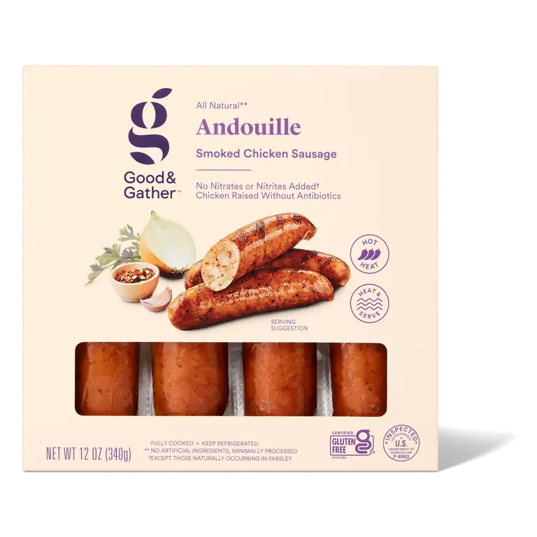 Andouille Smoked Chicken Sausage