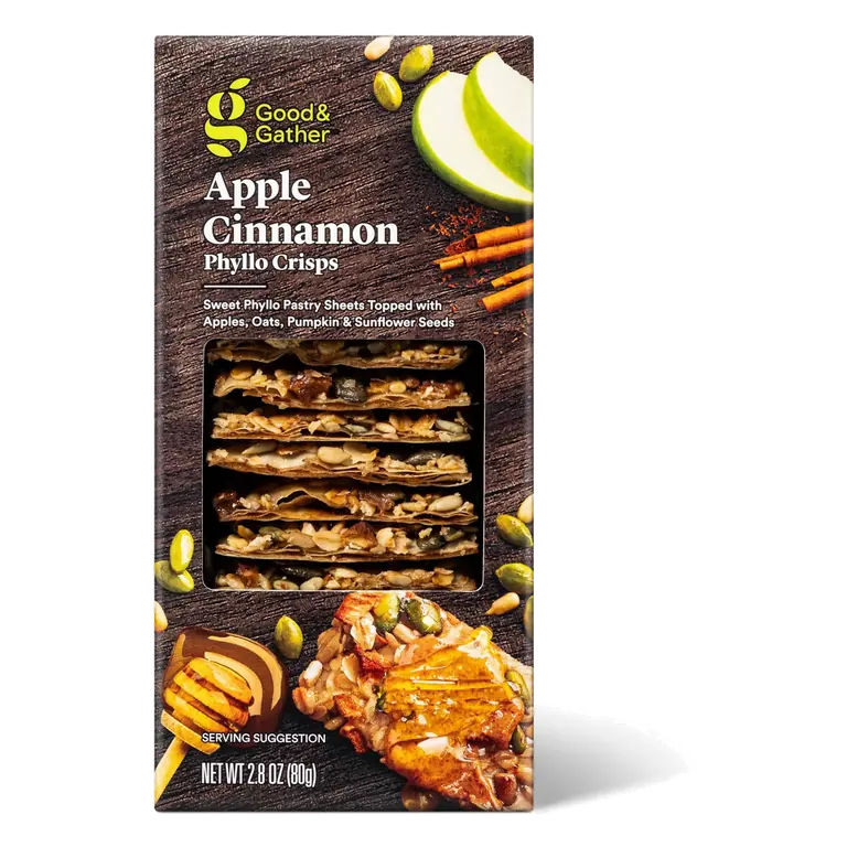 Apple Cinnamon Phyllo Crisps