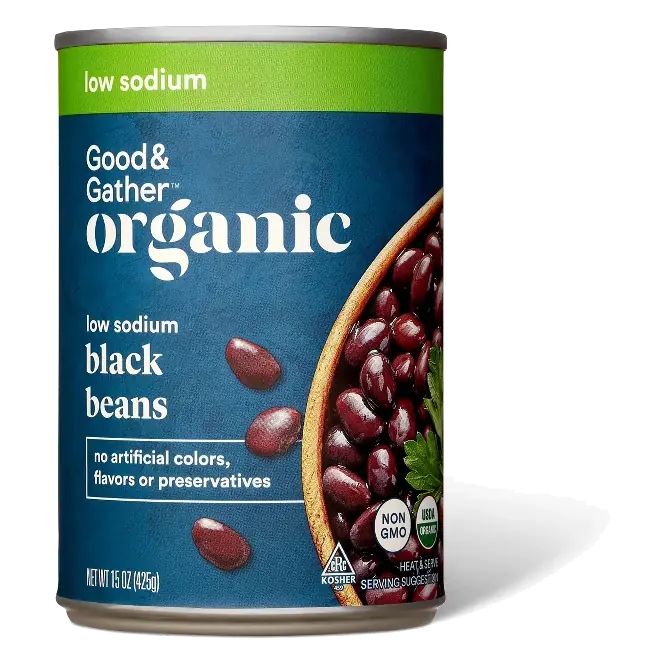 Black Low Sodium Beans